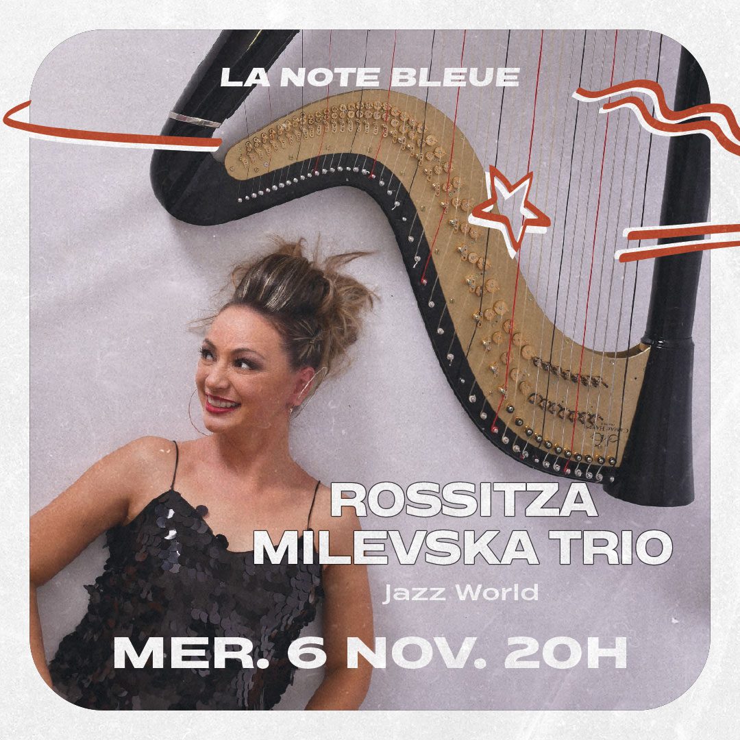 harpist et chanteuse,Rossitza vosu invite au concert à Monaco